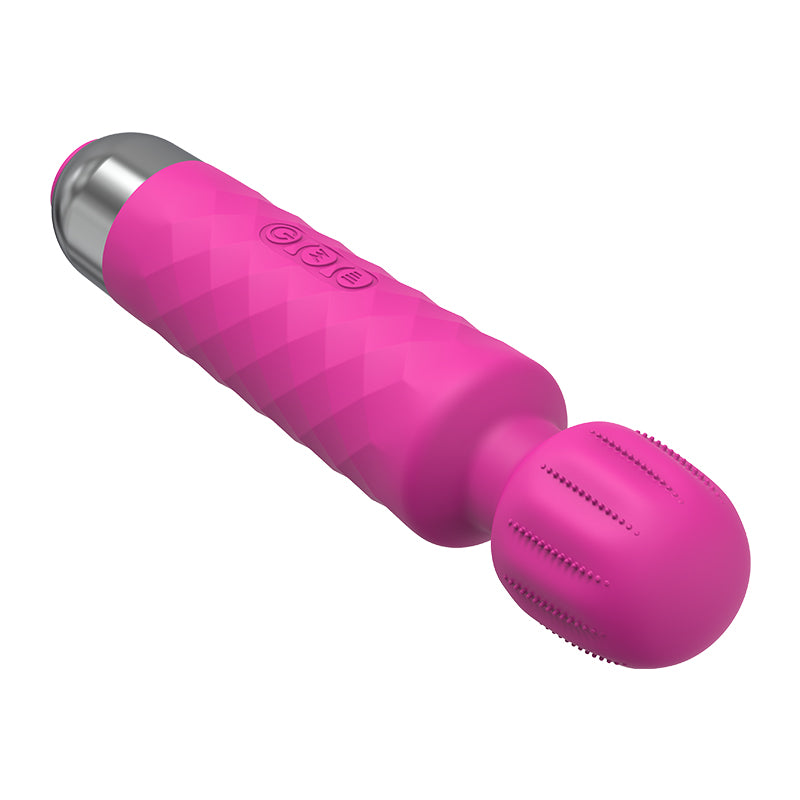 Velvet Pulse Rechargeable Silicone Massager - AV004H