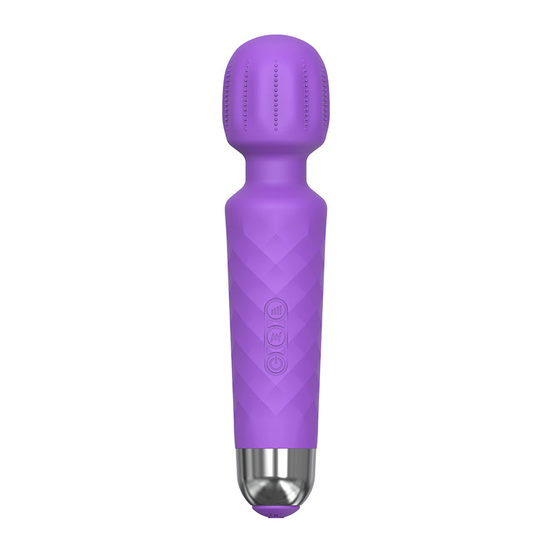 Velvet Pulse Rechargeable Silicone Massager - AV004H