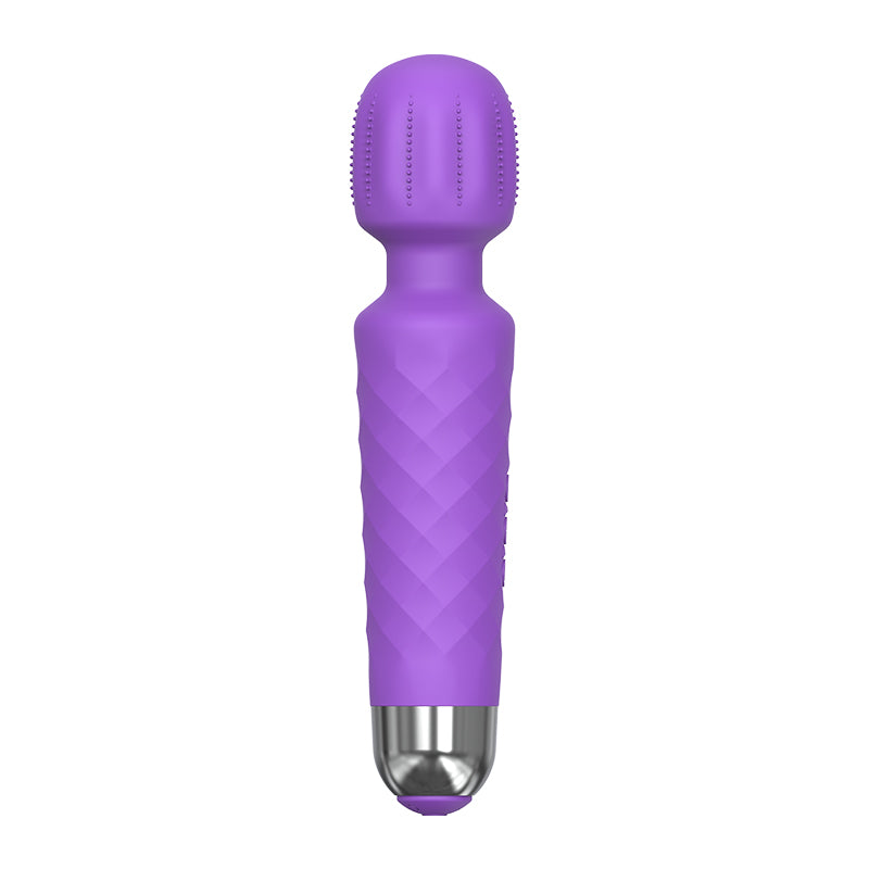 Velvet Pulse Rechargeable Silicone Massager - AV004H