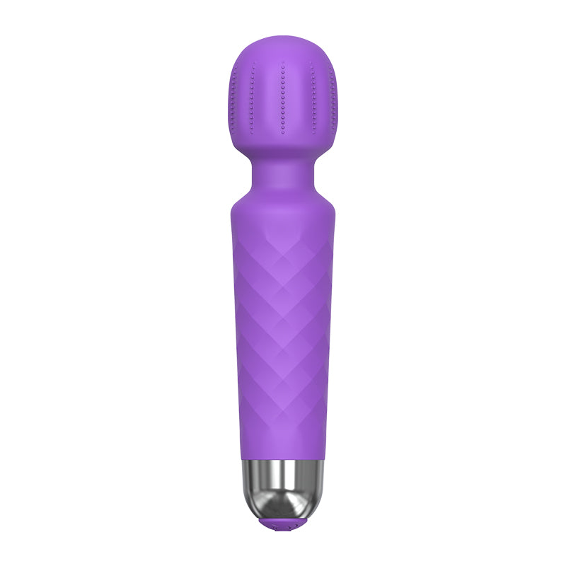 Velvet Pulse Rechargeable Silicone Massager - AV004H