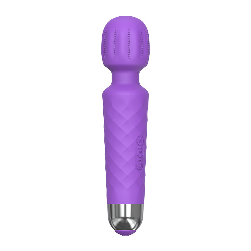 Velvet Pulse Rechargeable Silicone Massager - AV004H