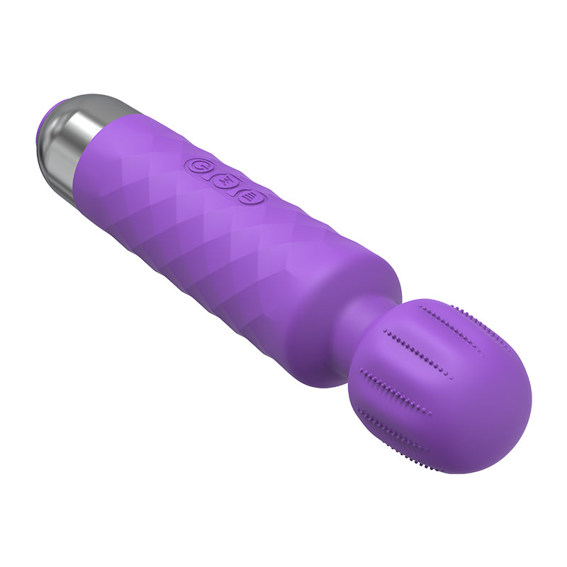 Velvet Pulse Rechargeable Silicone Massager - AV004H