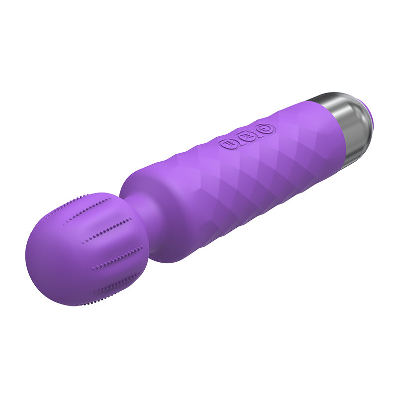 Velvet Pulse Rechargeable Silicone Massager - AV004H