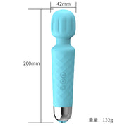Velvet Pulse Rechargeable Silicone Massager - AV004H