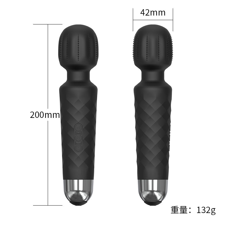 Velvet Pulse Rechargeable Silicone Massager - AV004H