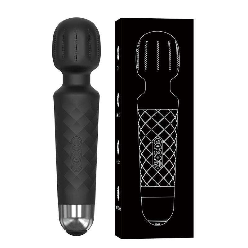 Velvet Pulse Rechargeable Silicone Massager - AV004H