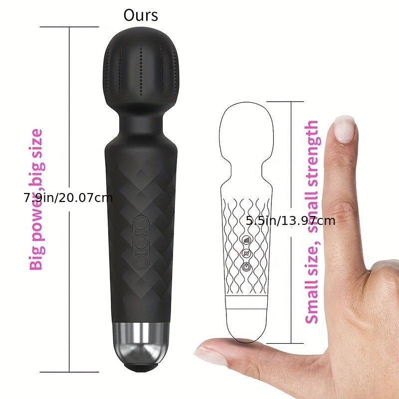 Velvet Pulse Rechargeable Silicone Massager - AV004H