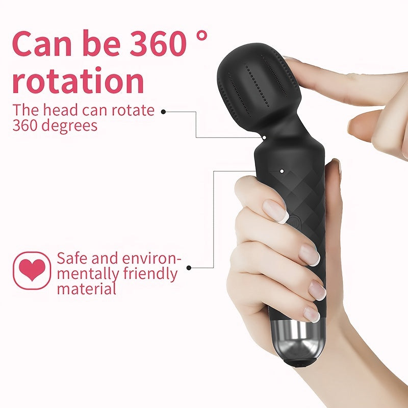 Velvet Pulse Rechargeable Silicone Massager - AV004H