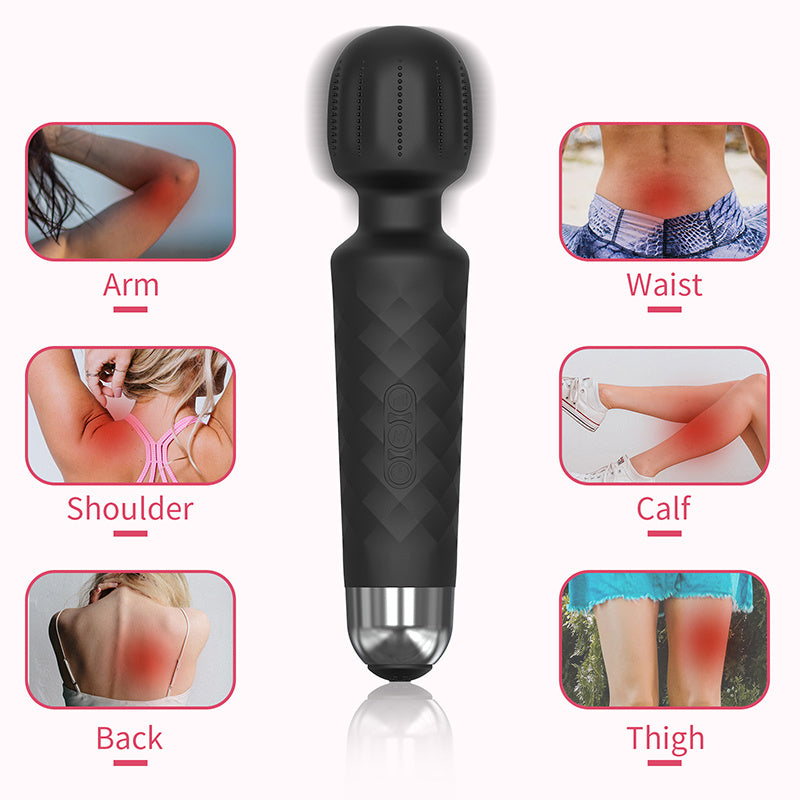 Velvet Pulse Rechargeable Silicone Massager - AV004H