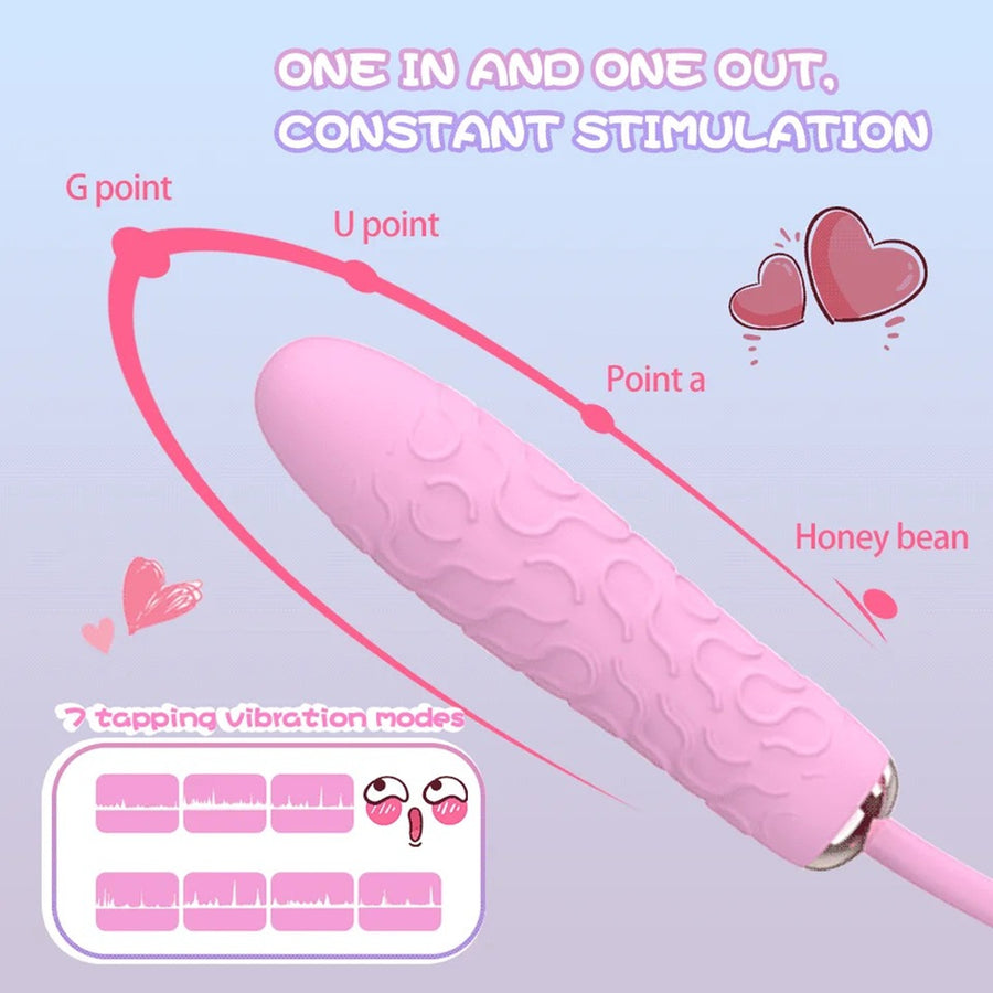 Velvet Pulse Compact Rechargeable Massager - TTD006