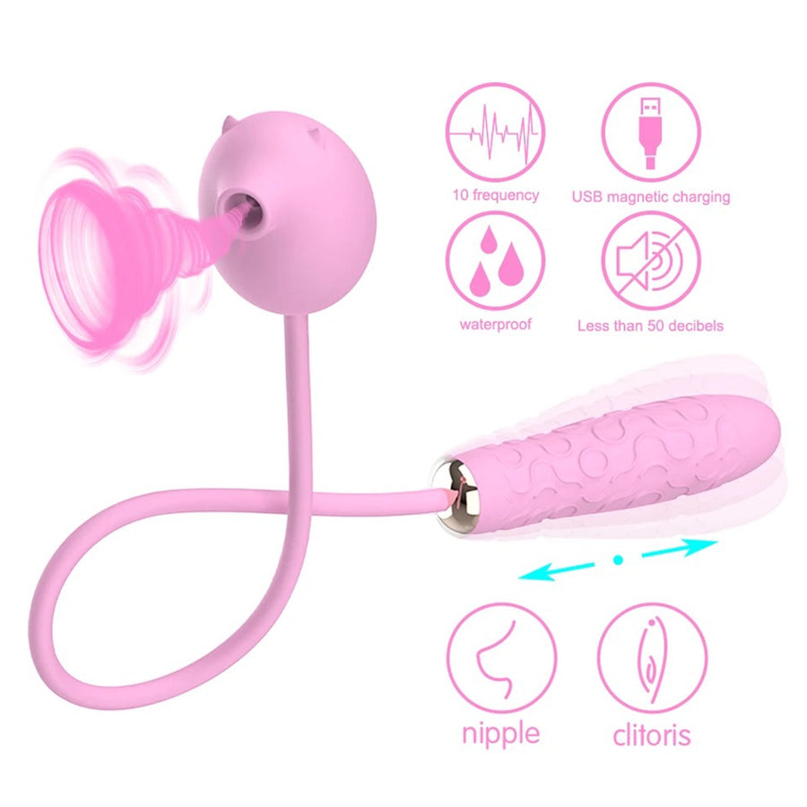 Velvet Pulse Compact Rechargeable Massager - TTD006