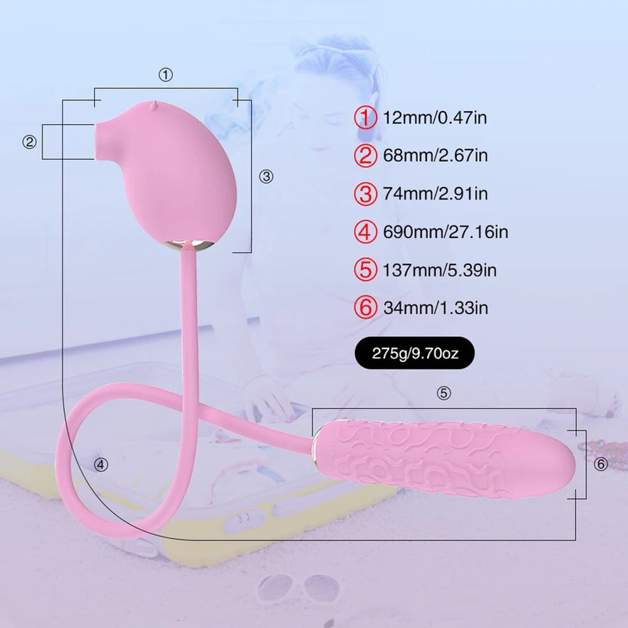 Velvet Pulse Compact Rechargeable Massager - TTD006