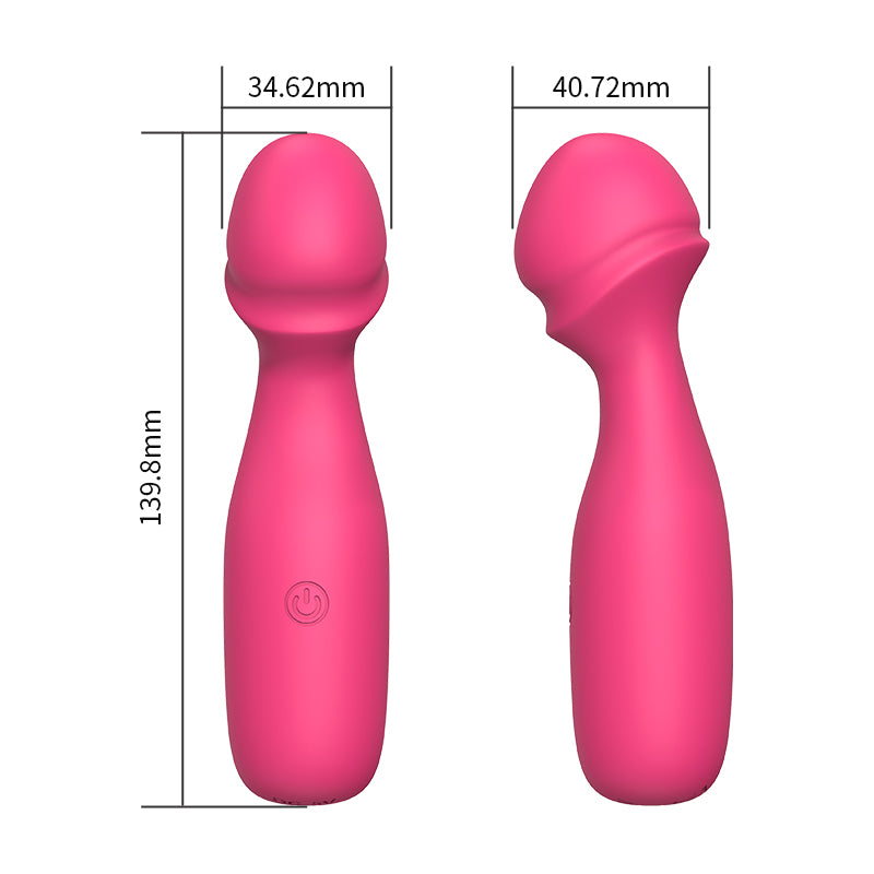 Velvet Pulse Liquid Silicone Mini Massager - YT002