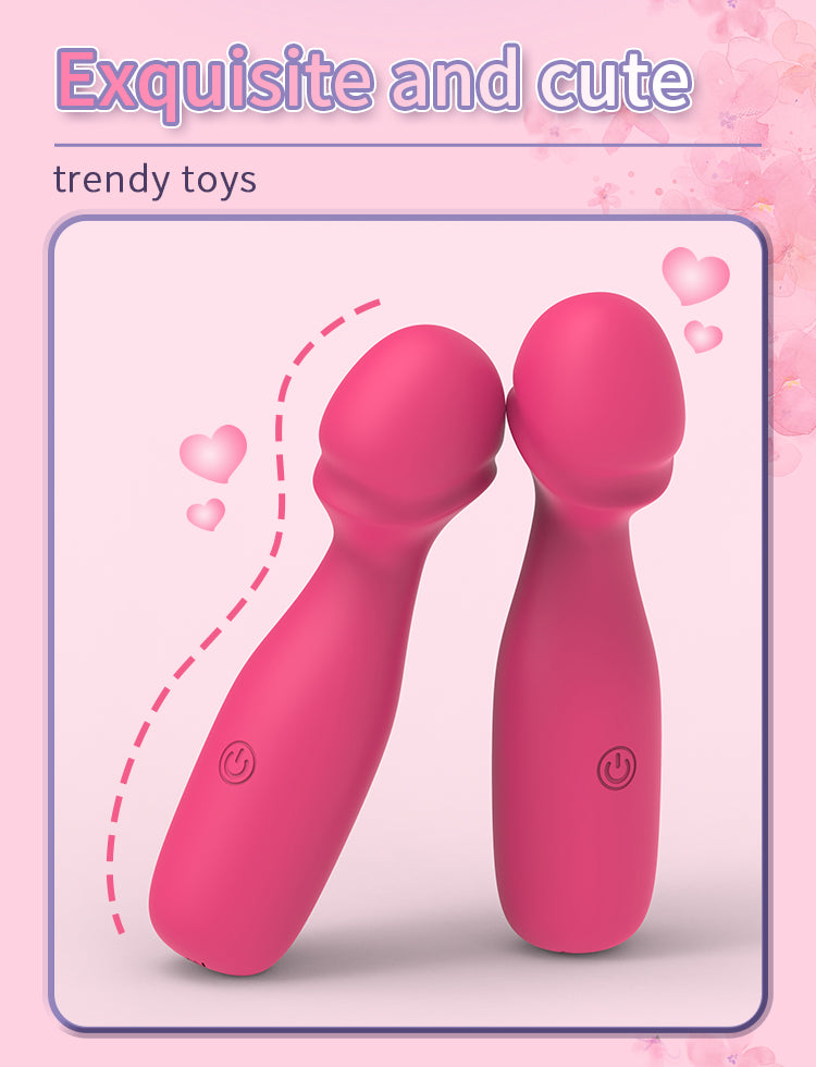 Velvet Pulse Liquid Silicone Mini Massager - YT002