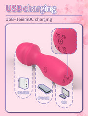 Velvet Pulse Liquid Silicone Mini Massager - YT002