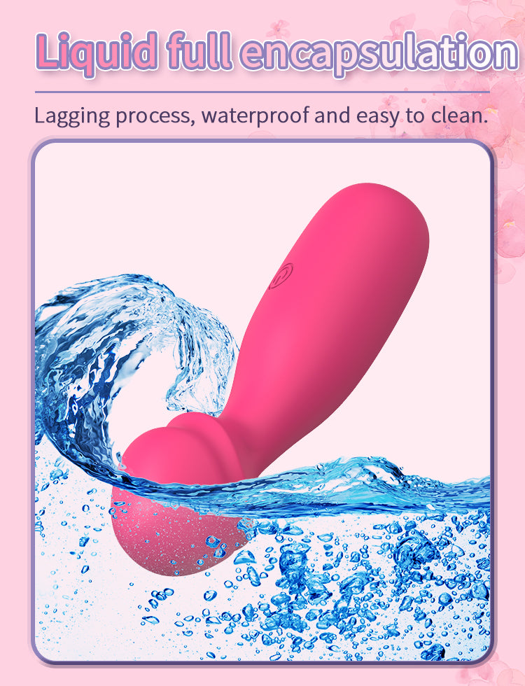 Velvet Pulse Liquid Silicone Mini Massager - YT002