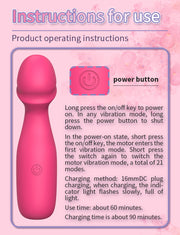 Velvet Pulse Liquid Silicone Mini Massager - YT002