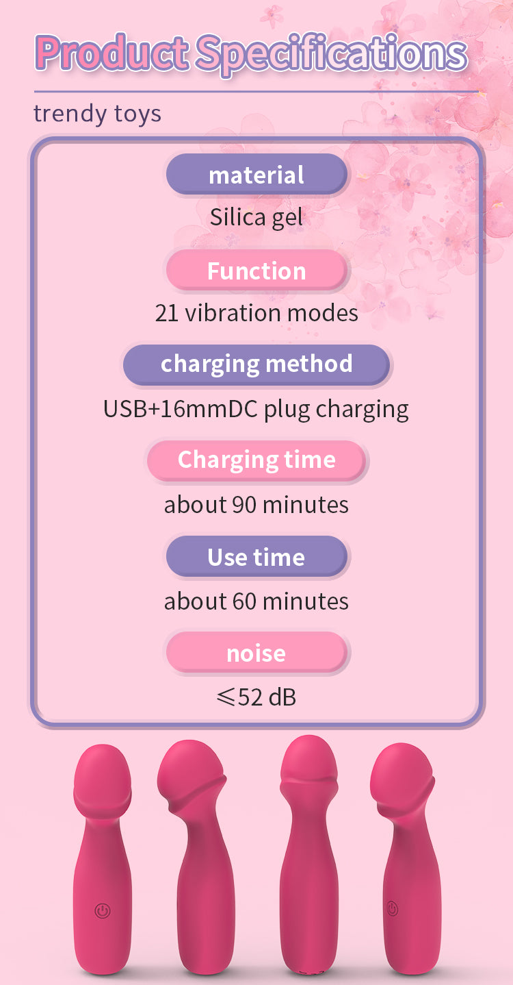 Velvet Pulse Liquid Silicone Mini Massager - YT002