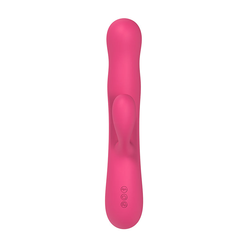 Velvet Pulse Liquid Silicone Dual-Mode Massager - YT009