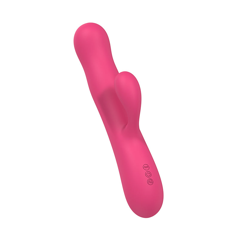 Velvet Pulse Liquid Silicone Dual-Mode Massager - YT009