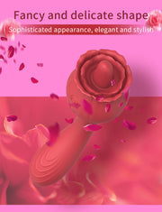 Velvet Pulse Petal Tongue & Vibration Massager - ZD057