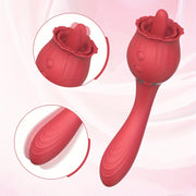 Velvet Pulse Petal Tongue & Vibration Massager - ZD057