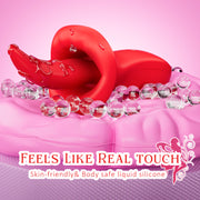 Velvet Pulse Tongue Motion Massager - ZD066D
