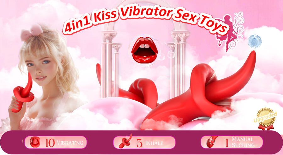Velvet Pulse Tongue Motion Massager - ZD066D
