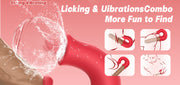 Velvet Pulse Telescopic Vibration Massager - ZD076B